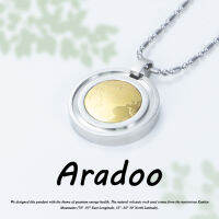 ARADOO Bioglass Ion Energy Health Plate Bio Disc 2Bio Disc 4Scalar Bio Energy Energy Jewelry Holiday gift Pendant necklace