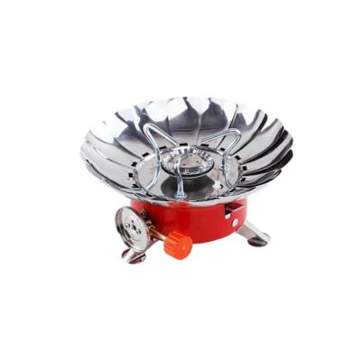 Backpack Stove Ultralight Backpacking Stainless Steel Lotus Camping Stove Stable Support Camp Stove for Outdoor Camping Cooking value