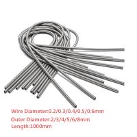1PC Wire Diameter 0.2/ 0.3/0.4/0.5/0.6mm 1 meter Stainless Steel Tension Spring Extension Spring Out Dia 2mm/3mm/4mm/5mm/6mm/8mm Nails Screws Fastener