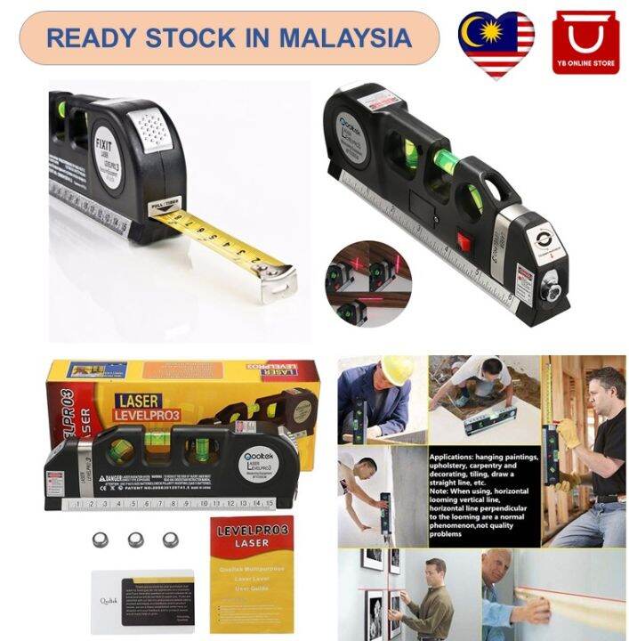 Multipurpose Laser Level Measure Line Vertical Horizontal Measure
