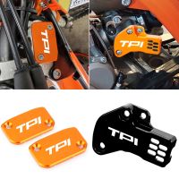 ♞❣ Sensor Guard Cover Protector For KTM 150-300 EXC TPi 2018 2019 2020 2021 EXCTPI 150 200 250 300 Brake Fluid Reservoir Covers Cap