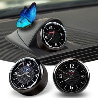 Car Logo Electronic Clock Internal Details Luminous Quartz Clock for SsangYong Tivoli Grand Xlv Rodius 2021 Rexton Musso Actyon