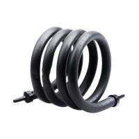 90cm Double Hole Flexible Rubber Tube Fish Tank Aquarium Air Curtain Bubble Diffuse Tube