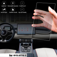 สำหรับ BYD Atto 3หยวนพลัส2022 2023รถจัดแต่งทรงผมนำทาง GPS นิรภัยป้องกันหน้าจอปกฟิล์มป้องกัน