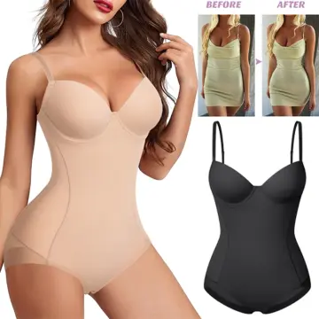 Backless Body Shaper Bra Backless Shapewear Backless Bra Bodysuit Backless  Strapless Shapewear Size M