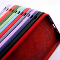 Official Liquid Silicone Phone Case For Xiaomi POCO M3 X3 Pro NCF F3 Full Case For Xiaomi Redmi Note 8 9 10 Pro Cover Phone Cases