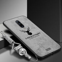 LANLIN เคสโทรศัพท์ TPU ซิลิโคนนิ่มกันกระแทก,สำหรับ OnePlus 8 OnePlus 8 Pro OnePlus 8T เคสเนื้อผ้ารูปกวางนิ่มลายกวางสำหรับเคส OnePlus 8