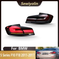 Car Accessories Led Tail Lights LCI For BMW 5 Series F10 F18 2011-2017 Plug And Play Animation Rear Lamps DRL Signal Automotive