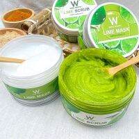 LIME WINKWHITE สครับ+มาร์ค ลด 50%