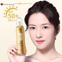 หัวสเปรย์แบบใหม่ สเปรย์กันแดด ครีมกันแดด SPF50 PA+++ กันน้ำกันเหงื่อ อ่อนโยนและไม่ระคายเคือง สดชื่นไม่เยิ้ม ไม่มันเยิ้ม 150ml