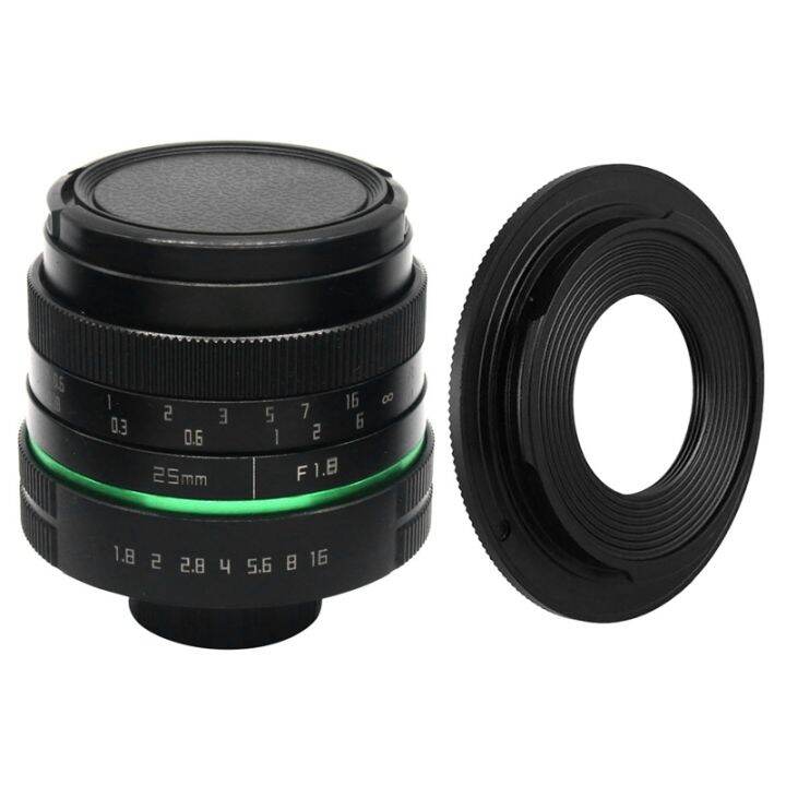 Camera Lens Mm F Aps C Cctv Tv Movie Lens C M Adapter Ring For Olympus Panasonic Mini