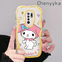 เคส Chenyyka สำหรับ Xiaomi Redmi 10 Prime 10C 9 Prime 12C POCO C55 POCO M2การ์ตูนน่ารักสีชมพูเมโลดี้เนื้อครีมเคสโทรศัพท์โปร่งใสขอบมีในสต็อกเหมาะสำหรับเด็กชายและเด็กหญิงเคสซิลิโคนอ่อนชัดเจนกันกระแทก