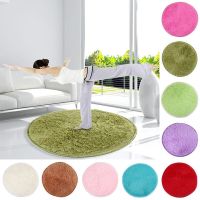 30/40 /60 CM Non-Slip Bedside Carpet Absorbent Soft Mat Circular Fitness Yoga Mat Bathroom Shower Door Rug Chair Cushions