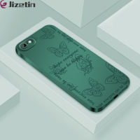 Jizetin เคสโทรศัพท์สำหรับ iPhone 6 6 Plus iPhone 6S Plus 6S เคสโทรศัพท์ดีไซน์ลายการ์ตูนผีเสื้อฝาครอบกล้องแบบเต็มตัวทำจากซิลิโคนเนื้อนุ่มเคสกันกระแทกป้องกัน TPU