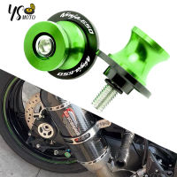 สำหรับ Kawasaki Ninja650 2017 2018 2019 2020 Ninja 650อุปกรณ์เสริมรถจักรยานยนต์ CNC อลูมิเนียม8Mm Swingarm Spool Slider ขาตั้งสกรู