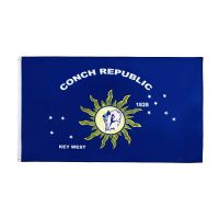 johnin 90x150cm Conch Republic Key West Florida Flag