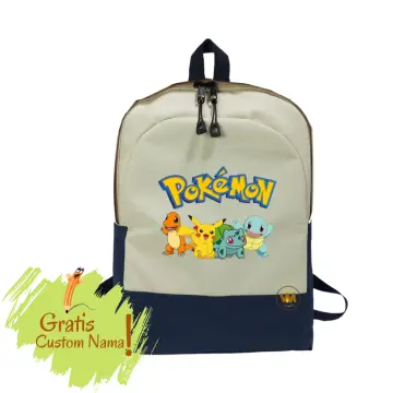 Tas Penyimpanan Kaset Pokemon Continente Anak Pikachu Charmander