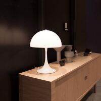 Danish Designer Mushroom Desk Table Lamp for Bedside Reading Home Decoration Creative Lighting Fixture Modern Minimalism