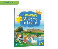 Longman ยินดีต้อนรับสู่ภาษาอังกฤษ4A ใหม่หนังสือ Textbook ภาษาอังกฤษสำหรับ Langman Pearson โรงเรียนประถมศึกษาเกรด4,ปริมาณ1,Interactive Learning Program