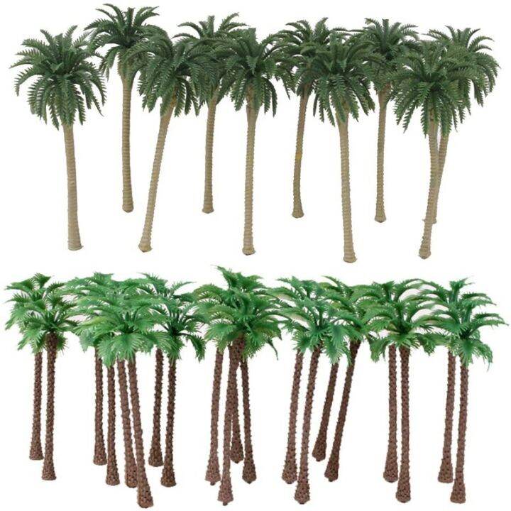 40-pcs-coconut-palm-model-trees-scenery-model-plastic-artificial-layout-rainforest-diorama