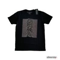 เสื้อวงลิขสิทธิ์แท้ Joy Division - Unknown Pleasures | ร้าน Silverstarplus