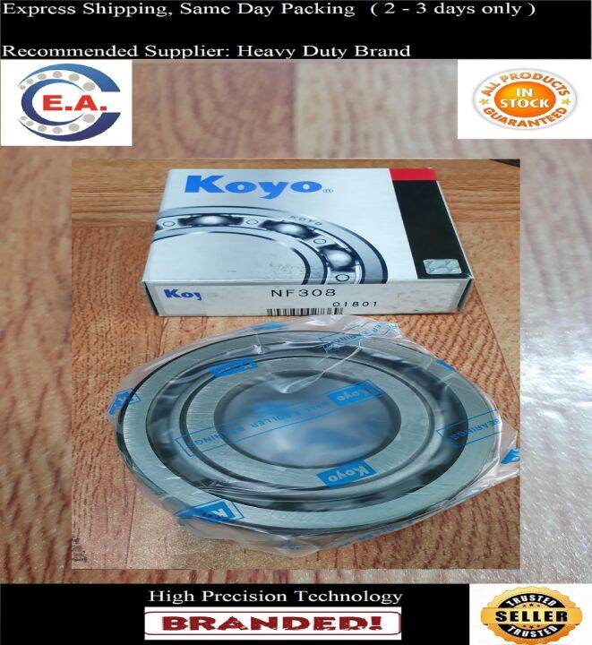 NF308 Original Koyo Japan Cylindrical Roller Bearing 40x90x23 NF 308 ...