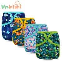 WizInfant NEW OS Baby Cloth Diaper Cover Waterproof Breathable S M L Adjustablefit 5-15kg Baby