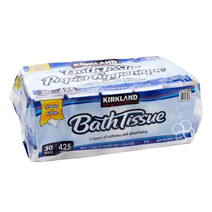 Kirkland Signature 2Ply Bath Tissue 30 Rolls Lazada PH