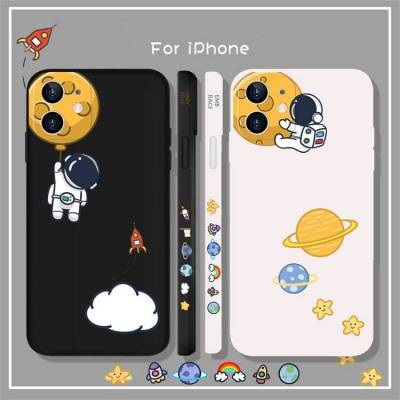 เคสไอโฟนลายแถบข้าง  Son Goku &amp; Luffy การ์ตูน เคสซิลิโคน iPhone 14/14PROMAX  12 Pro Max เคสไอโฟน7พลัส XS เคสไอโฟน11 #227