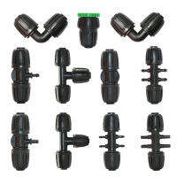 【CW】20pcs 16mm PE Tubing Water Connecters 12 To 38 14 18 6.0mm Reduced Coupling Adapter Garden Irrigation Fittings