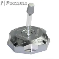 PAZOMA Hot Aluminum Titanium Gas Fuel Tank Cap Cover For Kawasaki KX85 2014-2015 KLX110L 2010-2015 KX250 2005-2008