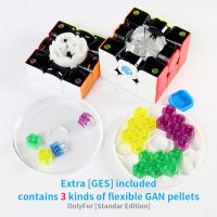 GAN356 M Magnetic Magic Speed Cube Stickerless GAN356M Magnets Professional GAN 356 M Puzzle GANS Cubes