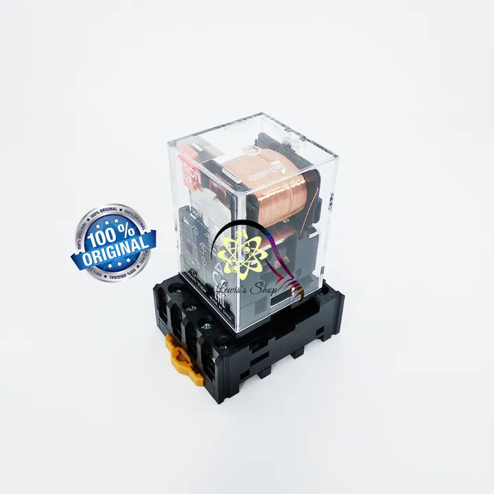 Relay Omron Mks P Vac Vdc Soket Omron Lazada Indonesia