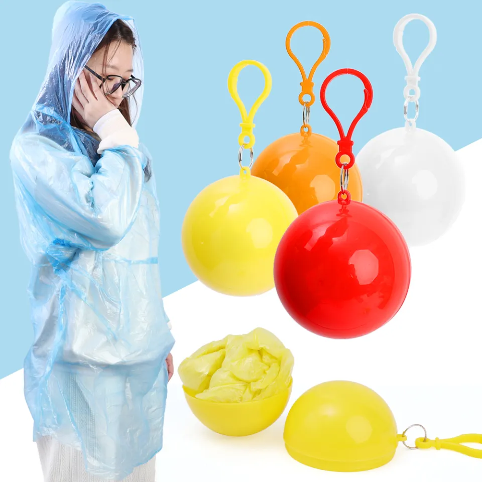 Portable raincoat sales ball