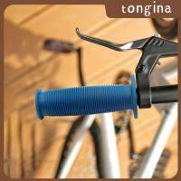 Tongina ความทนต่อการเสียดสีจับแฮนด์จักรยานเสือภูเขาแบบแขนน้ำหนักเบากันลื่นแบบพกพาทนทานสำหรับการขี่จักรยานเสือภูเขา