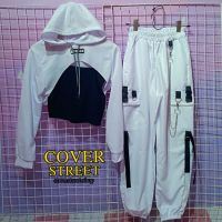 ? coverstreet ? ชุดเต้นโคฟ​ เสื้อเต้นcover​ ชุดเต้น​ ชุด​coverdance​ ชุดเต้นเกาหลี​ ชุดเต้นblackpink ธีมสีขาว