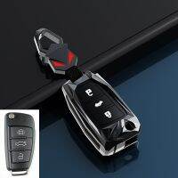 Alloy Car Remote Key Cover Case for Audi A3 8P A4 B7 B8 B5 B9 B6 A1 A5 Q7 Q5 A6 4F C6 C5 C7 C4 TT Q3 S3 A7 A8 C4 8N 8V 8L RS3