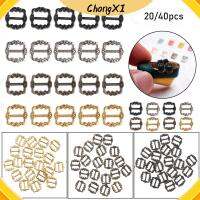 CHONGXI 20/40pcs คุณภาพสูง Mini Ultra-small ของเล่นเด็กผู้หญิง หัวเข็มขัดตุ๊กตา DIY หัวเข็มขัดไตรไกลด์ อุปกรณ์เสริมกระเป๋าตุ๊กตา ปุ่มเข็มขัดลาย