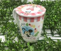 OnKitch ชุดถ้วยหู+ฝา ลายMICKEY RODE TRIP