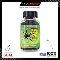 Cloma Pharma: Black Spider 25 Ephedr a Fat-Burner 100 capsules สุดยอดแฟตเบิร์นระดับตำนาน เข้มข้นขั้นสุด Wickedly Potent Thermogenic support