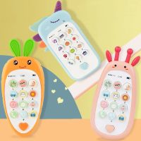 Baby Phone Toys Bilingual Telephone Teether Music Voice Toy Early Educational Learning Machine Electronic Children Gift Kids Toy