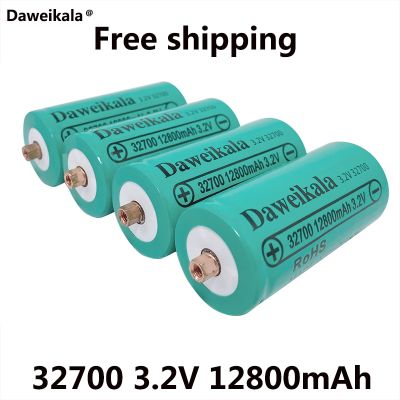 【Hot item】 Daweikala ใหม่32700 12800MAh 3.2V Lifepo4แบตเตอรี่ลิเธียมฟอสเฟตแบบมืออาชีพพร้อมสกรู