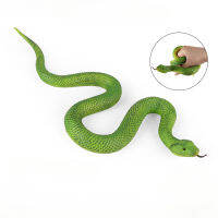 OozDec Medoggreenpit-Viper TPR Lembut Getah Hood-Ular งูหลามสีทองของเล่นมายากลฮาโลวีน Haiwan Hari All Saint