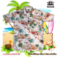 เสื้อเชิ้ตฮาวาย#hawaii shirt#เสื้อเชิ้ตลายดอกผู้ใหญ่ชายหญิง#ตัดเย็บสไตล์ญี่ปุ่น