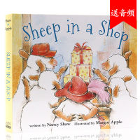 Original English genuine sheet in a shop lamb shopping author n. Shaw Publishing House Houghton Mifflin Liao Caixing recommends a catchy introduction to enlightenment rhyme paperboard book