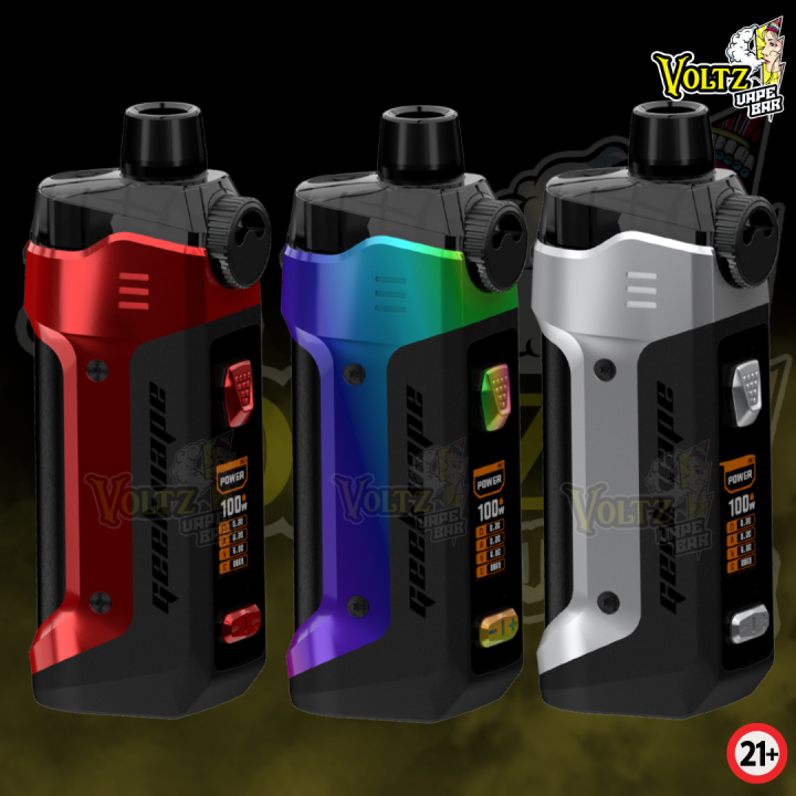 Geekvape B100 (Aegis Boost Pro Max) 21700 Pod Mod Kit 100W (Voltz Vape ...