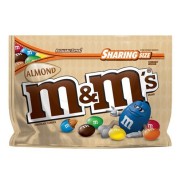 Socola sữa hạnh nhân M&M Almonds Milk Chocolate gói 263gr của Mỹ