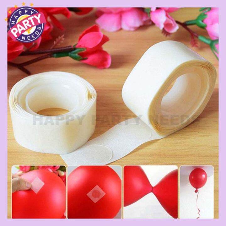 Balloon Tape Balloon Glue 100 Point Birthday Party Balloons Tape happy party needs Lazada PH