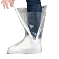 Men High Tube Shoe Cover with Pressed Edge Thickened Sole Wear Resistant High Quality Waterproof Proof Shoe Rain Cover for Women