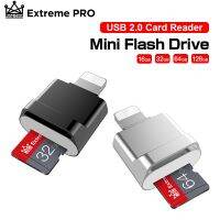 Super Mini USB Flash Drive 16-256GB Pendrive Mini SD Card Reader For Phone 6Plus/7/7Plus/8/11/X Usb/Otg 2 in 1 For iOS 13